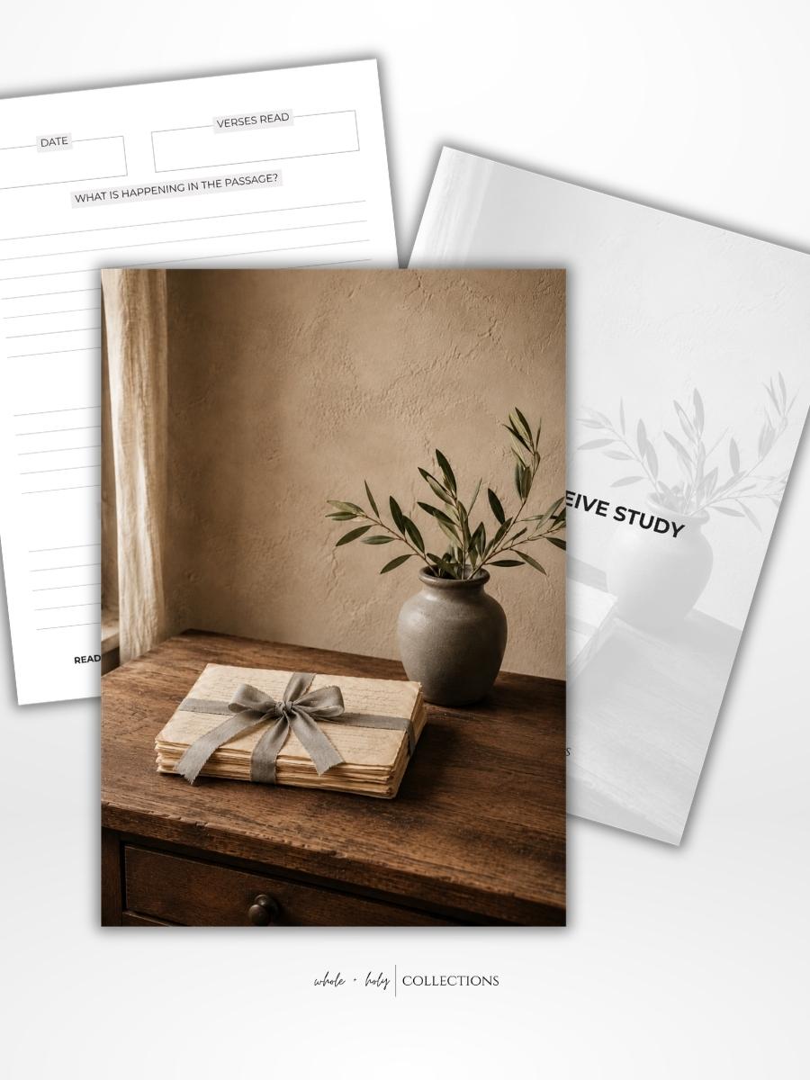 Read + Receive: Word Study Journal (A5)