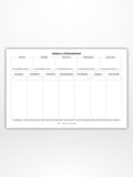 Weekly Notepad (Time Stewardship)