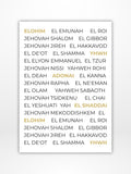 Names of God Dashboard (A5)