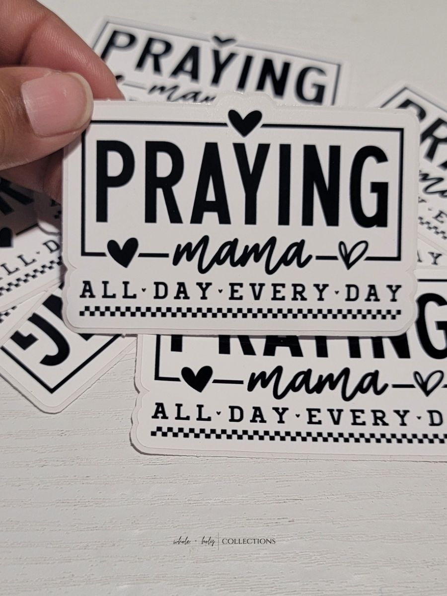 Praying Mama Sticker