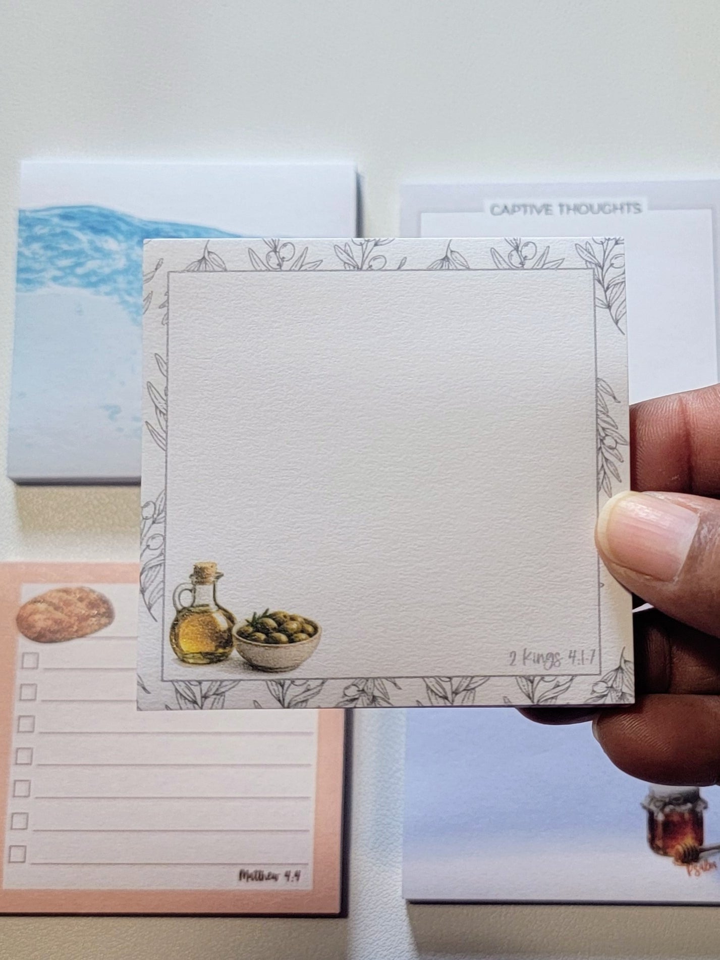 Olives and Oil Sticky Notes