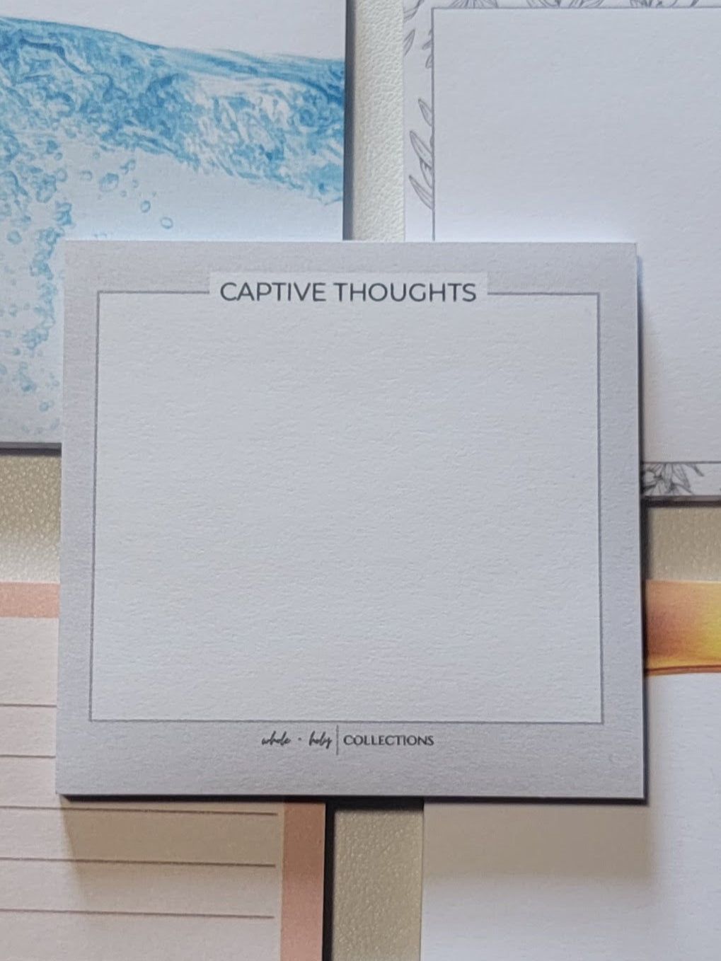 Captive Thoughts Sticky Notes