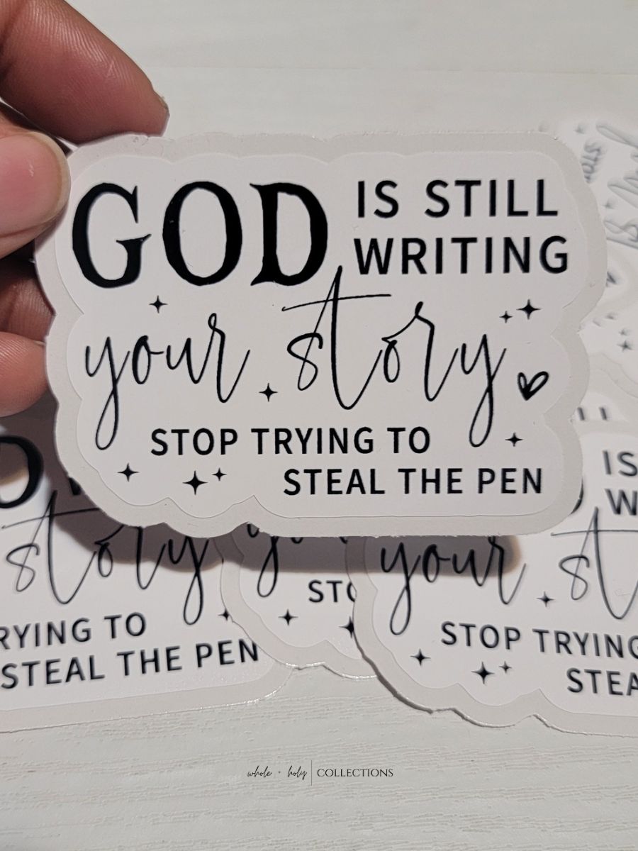Writing Your Story Sticker