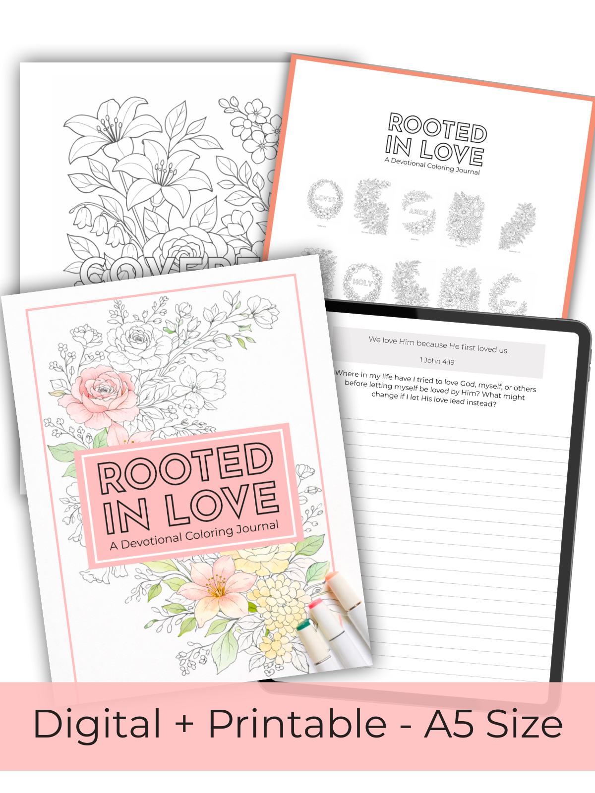 Rooted In Love: A Devotional Coloring Journal