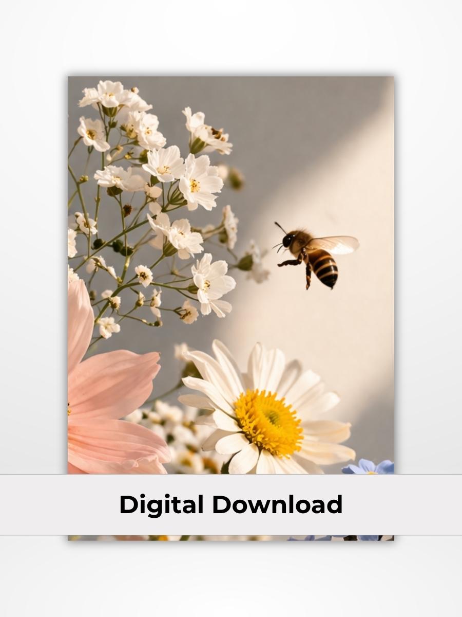 Busy Bee Dashboard: Digital Download (A5 Printable)