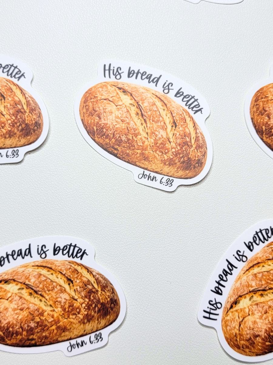 Better Bread Vinyl Sticker