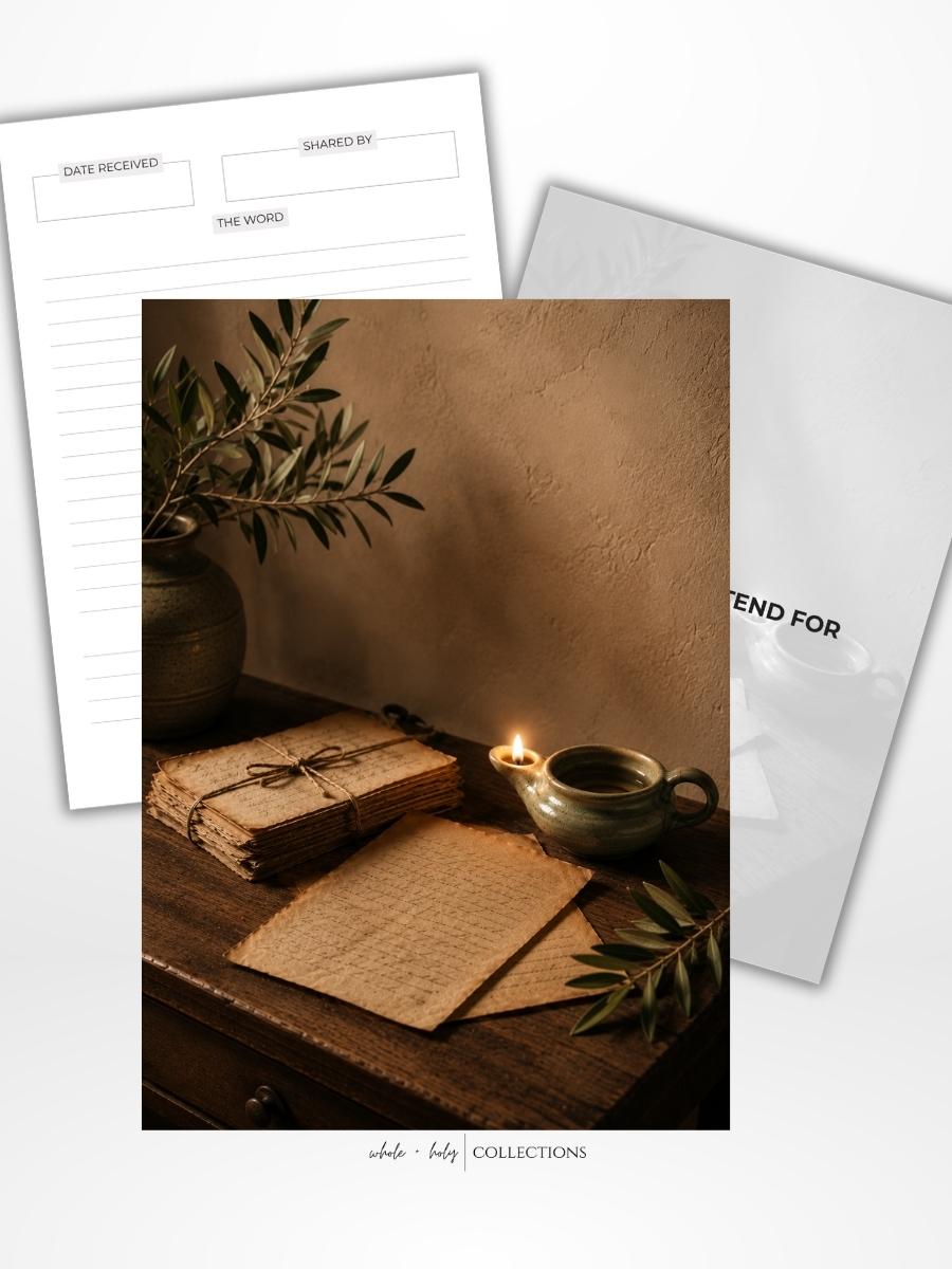 Words to Contend For: Prophetic Word Record (A5)