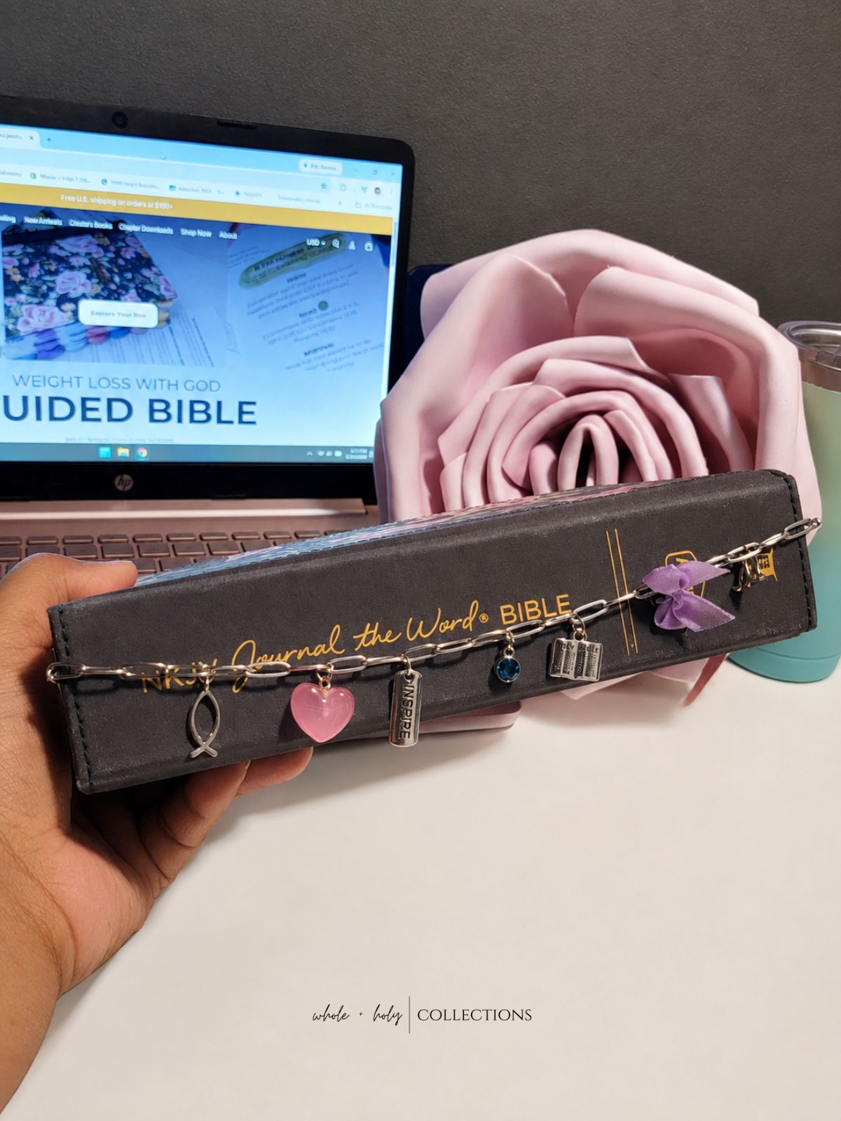 Bible Charm Chain