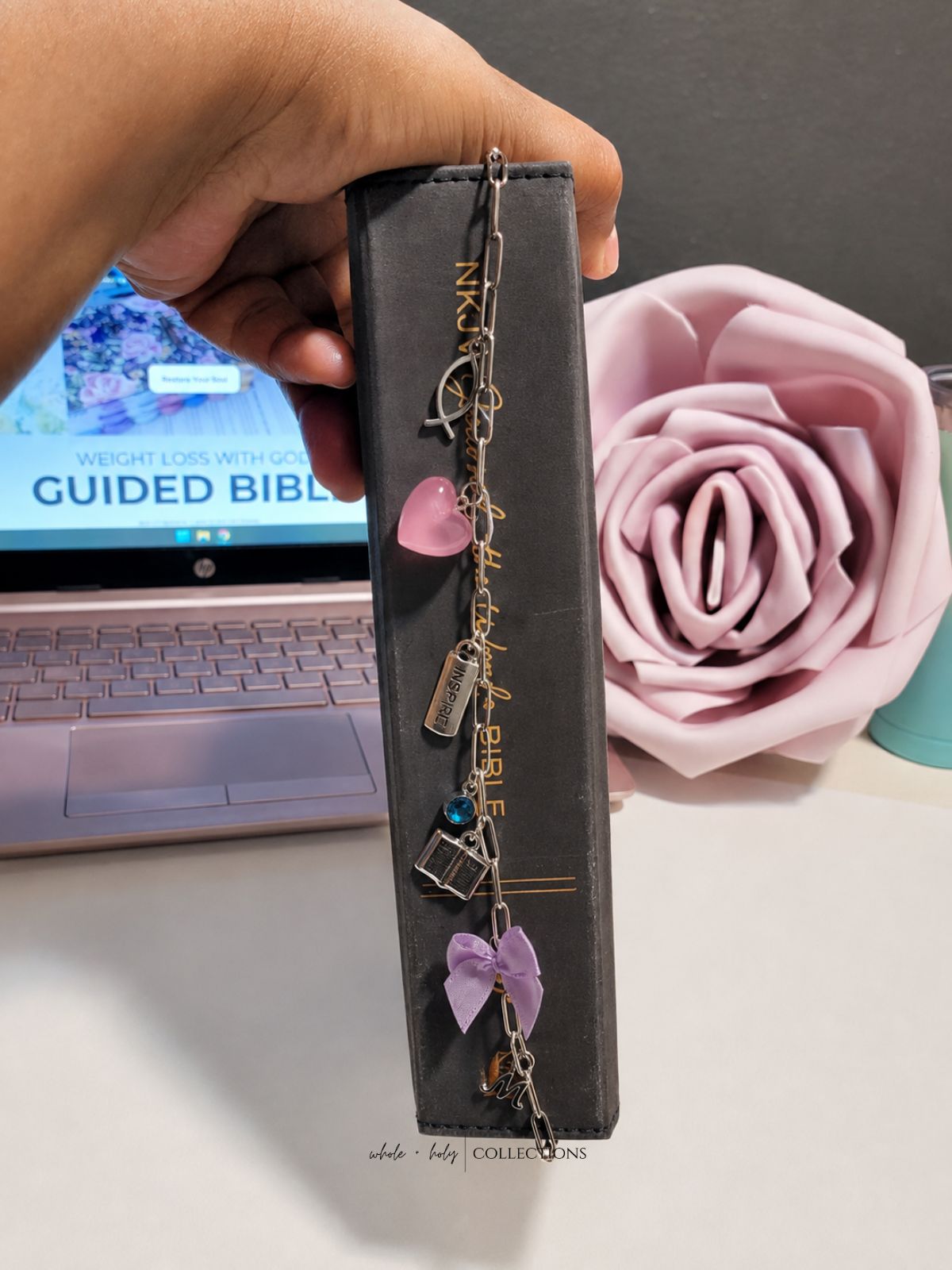 Bible Charm Chain