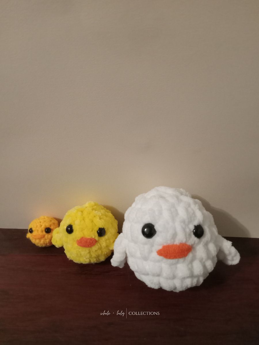 Chubby Chicks - Crocheted by Niya