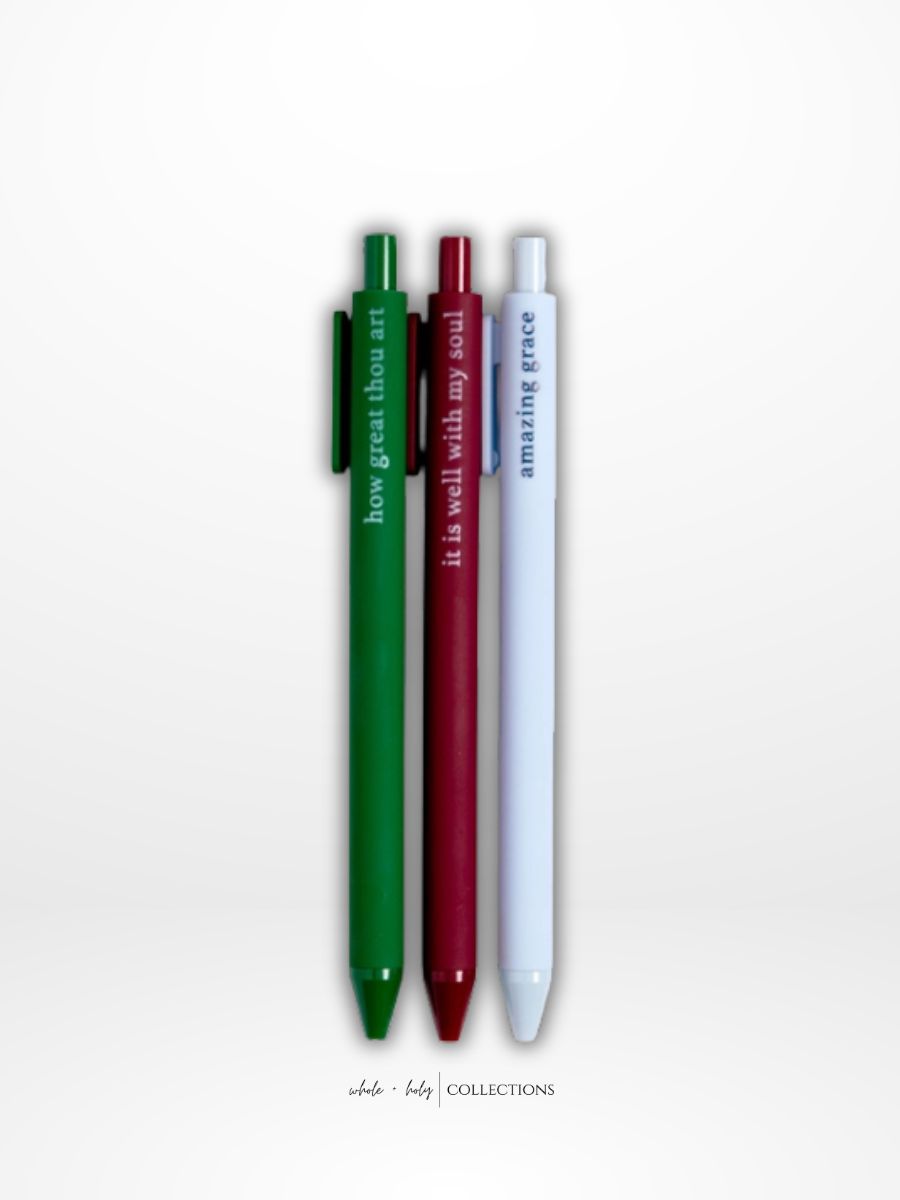 Hymns Gel Pen Set