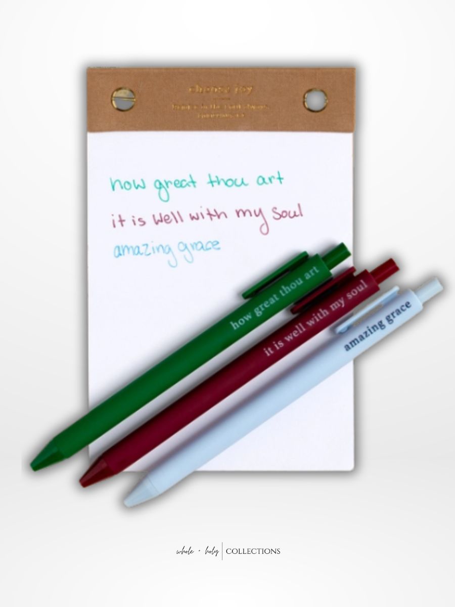 Hymns Gel Pen Set