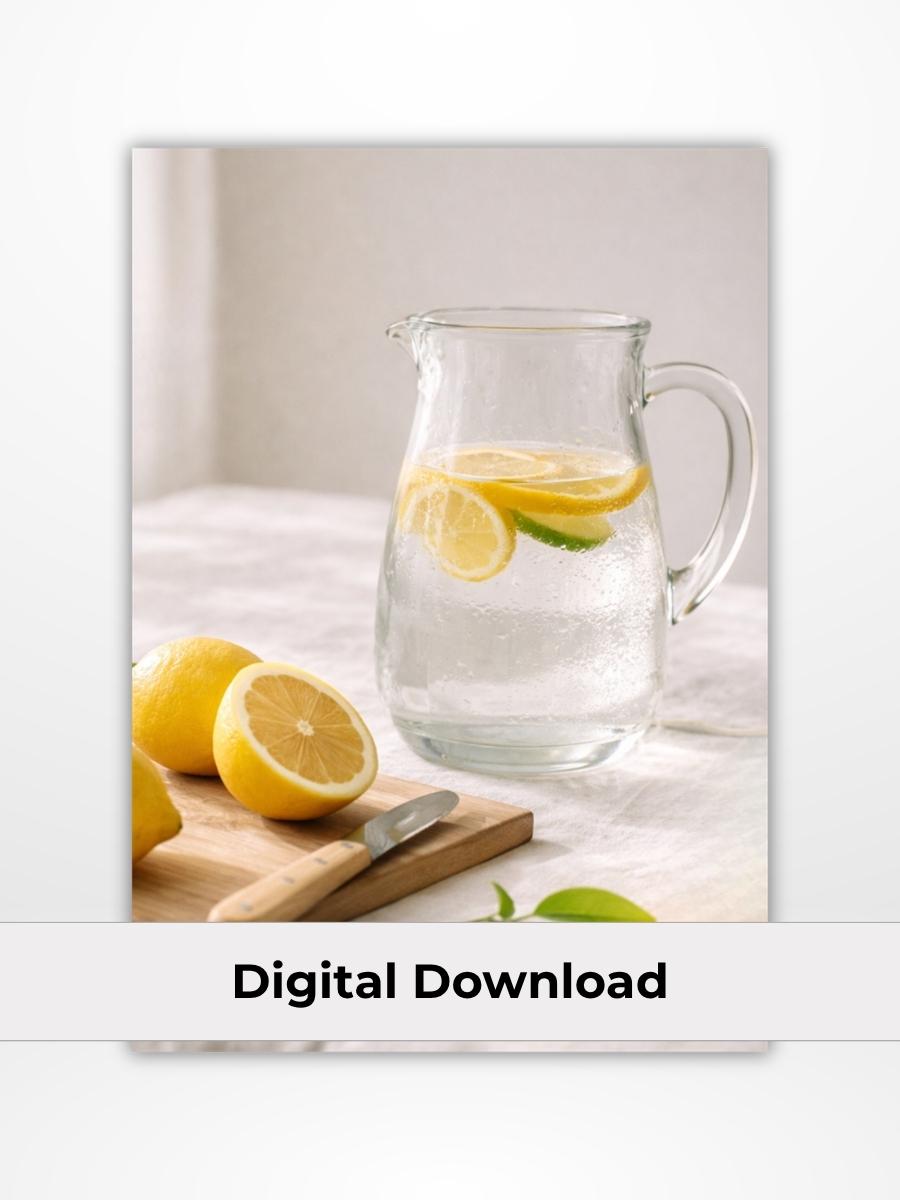 Make Lemonade Dashboard: Digital Download (A5 Printable)