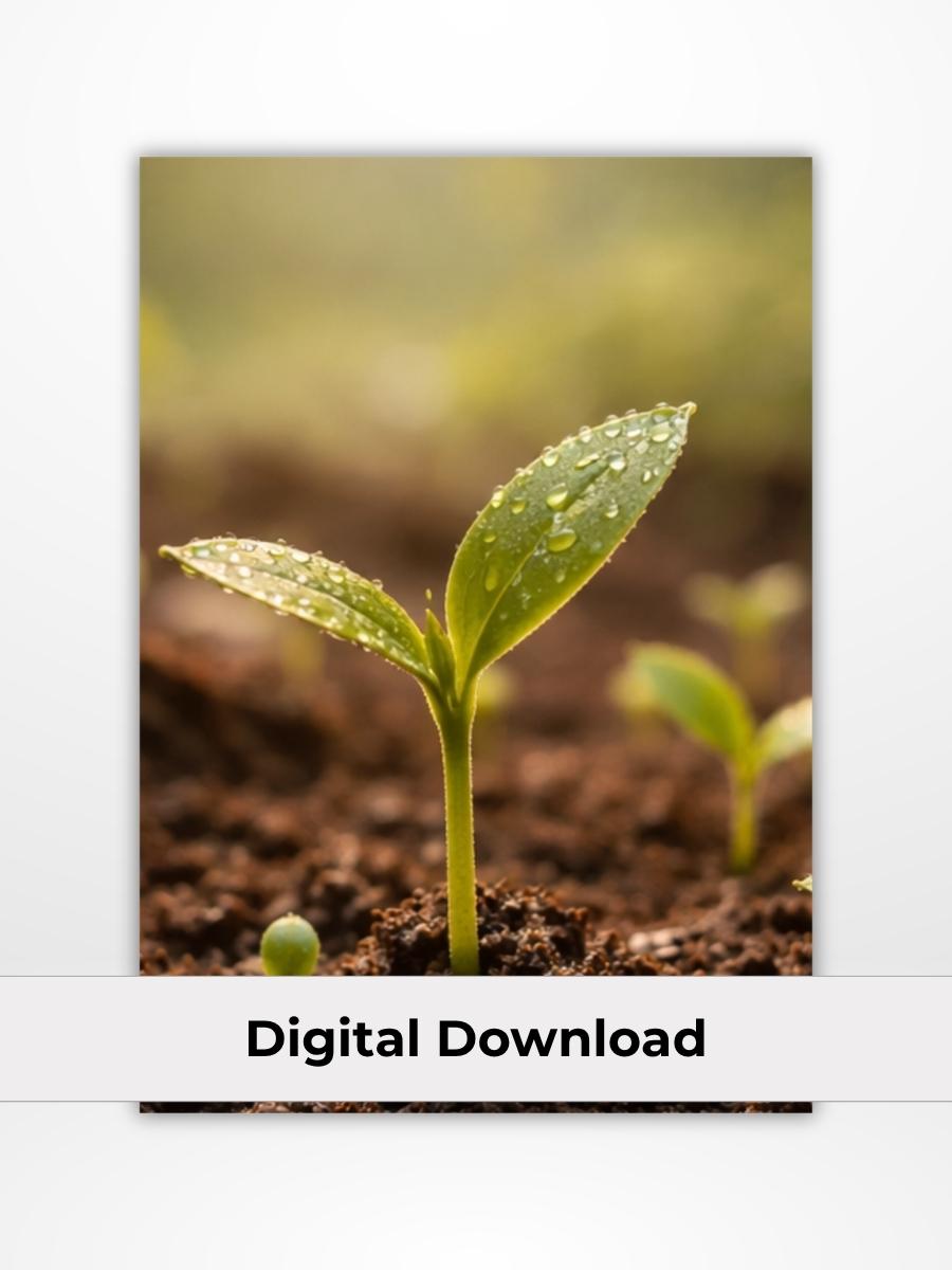 Spring Forth Dashboard: Digital Download (A5 Printable)