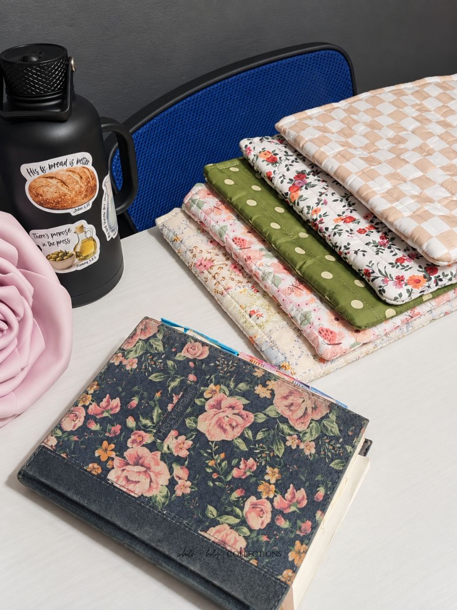 Esther - Quilted Bow Bible Sleeve