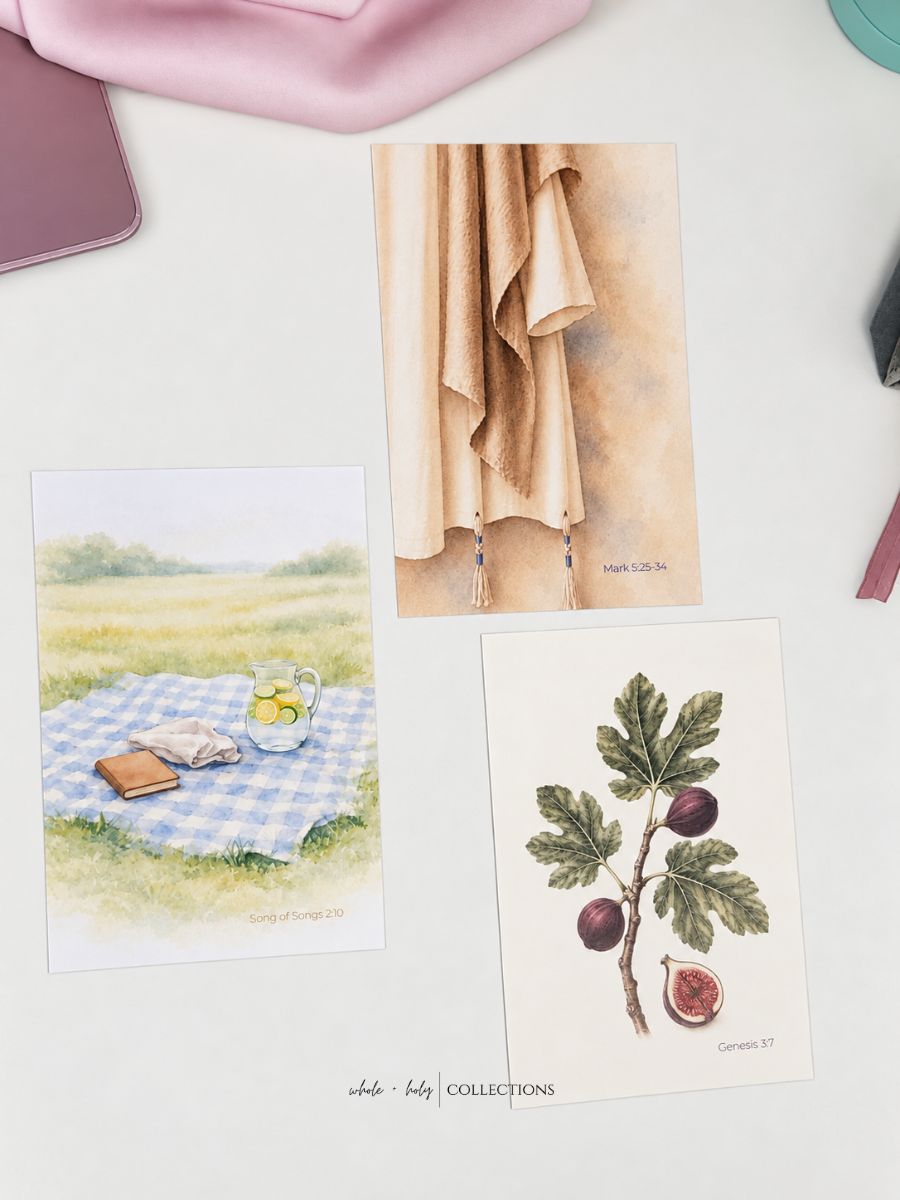 Scripture-Based Note + Journaling Cards (Set of 3)