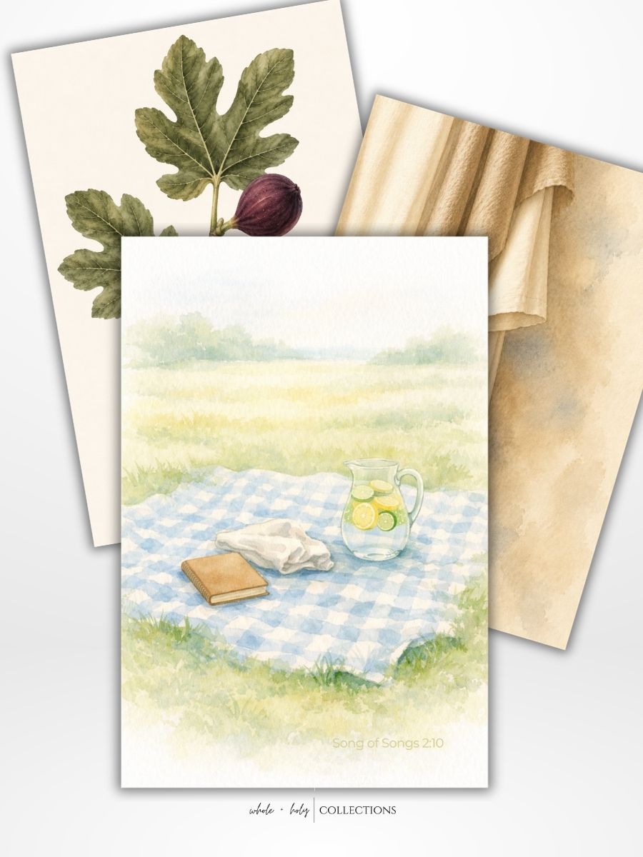 Scripture-Based Note + Journaling Cards (Set of 3)