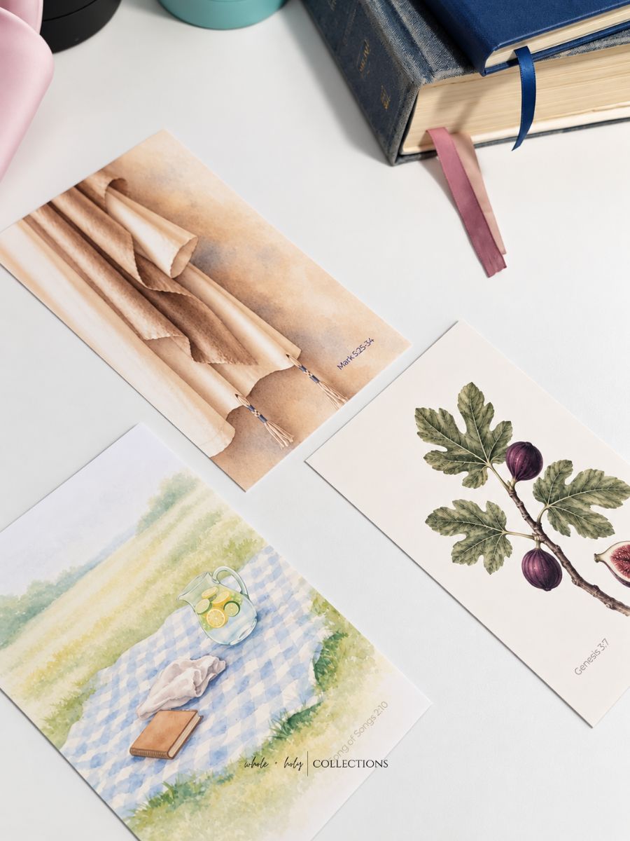 Scripture-Based Note + Journaling Cards (Set of 3)