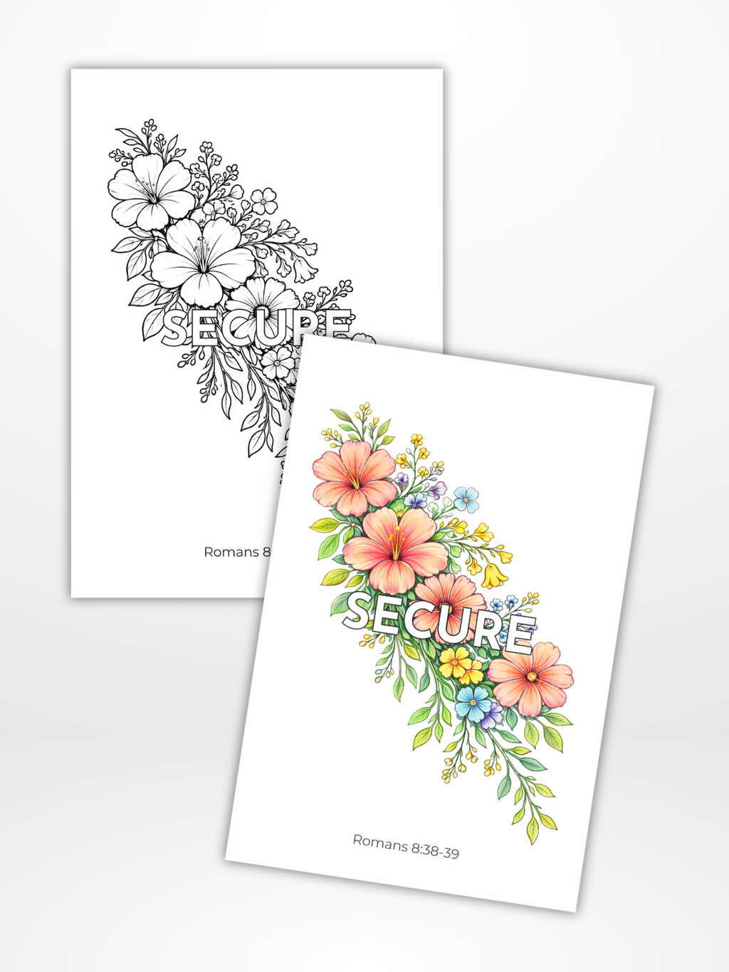Rooted In Love Coloring Journal Insert (A5)