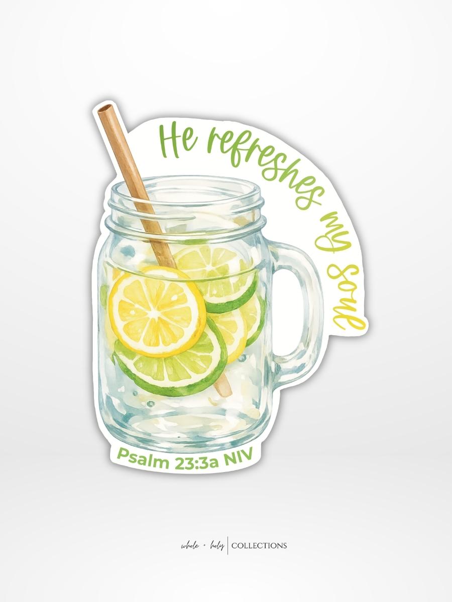 Refreshing Ade Vinyl Sticker