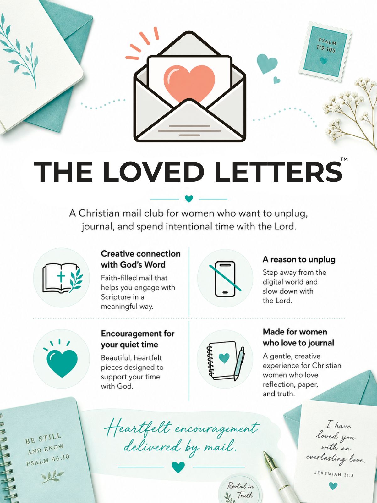 The Loved Letters - Monthly Mail Club