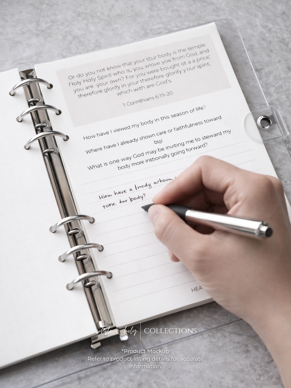 Whole + Holy Starter Journaling Kit