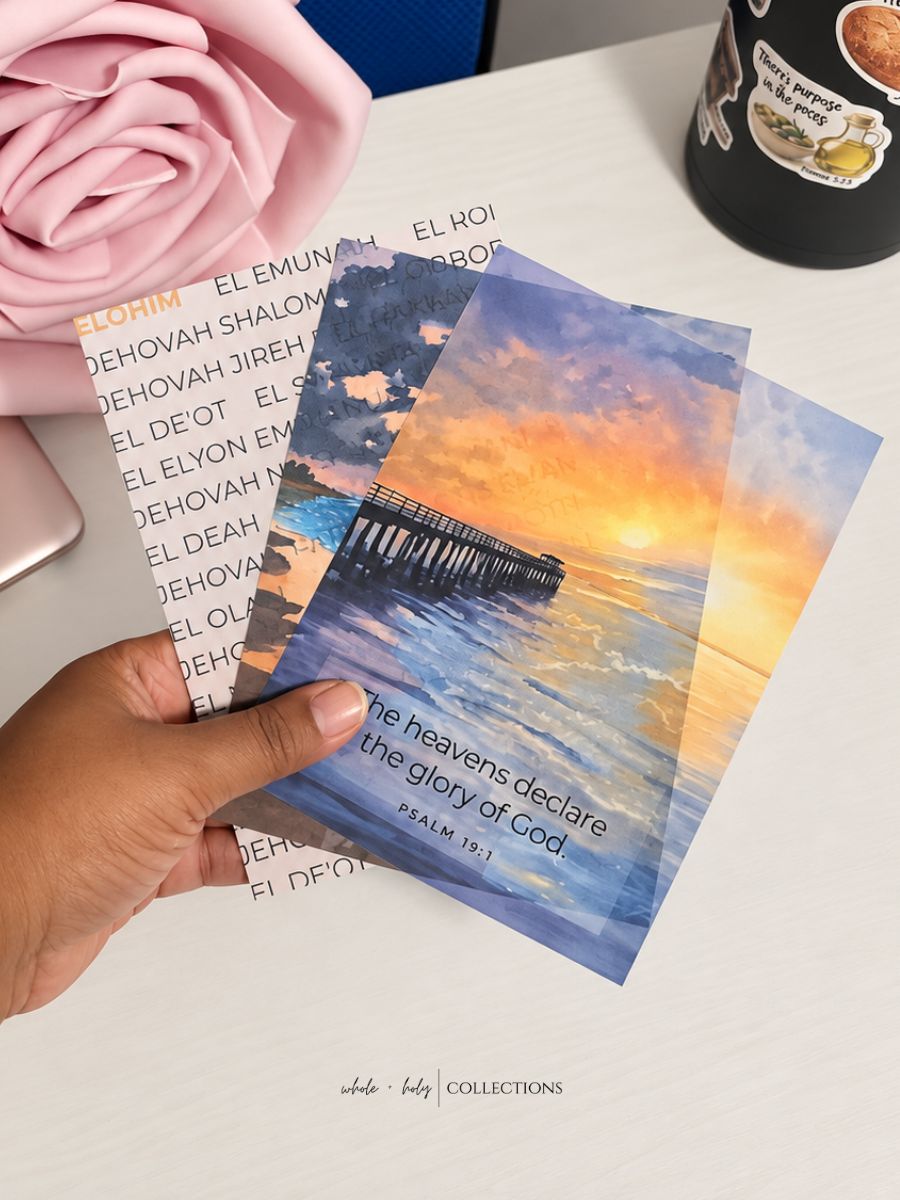 Names + Attributes of God Bible Inserts Expansion Kit
