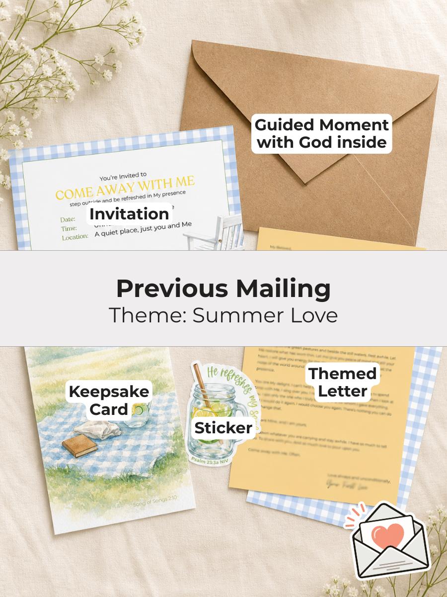 The Loved Letters - Monthly Mail Club