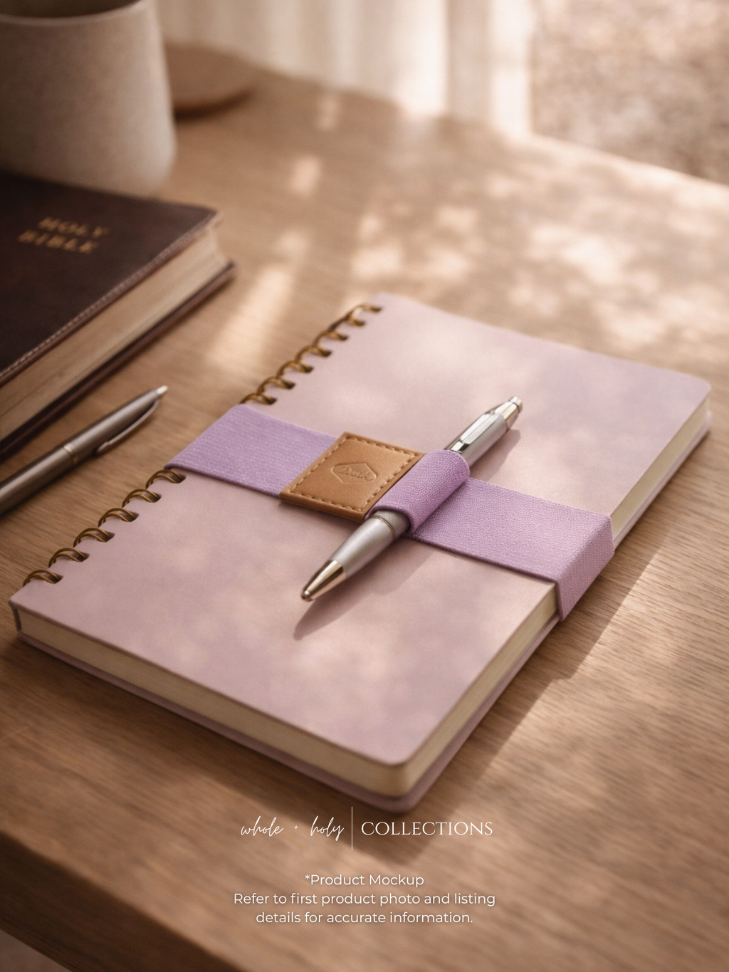 Lavender Elastic Pen Loop