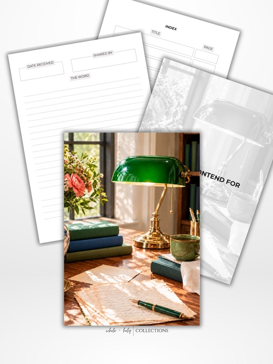 **PREORDER** Words to Contend For: Prophetic Word Record (A5)