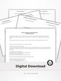 Guided Bible Companion Worksheets (Digital Download - 8.5x11)