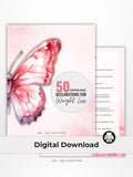 50 Weight Loss Scripture-Based Declarations (Digital Download - 8.5x11)